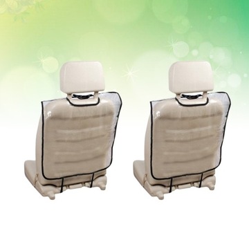 2 шт. ПРОЗРАЧНЫЕ ЗАЩИТНЫЕ НАКЛАДКИ НА СПИНКУ АВТОМОБИЛЯ