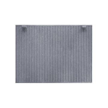 Płyta żeliwna tylna do wkładu kominka Invicta 47x35,5