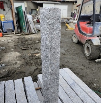 Słup granitowy Palisada Producent 150x12x12 cm