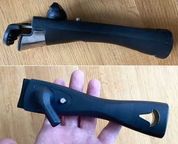 RĄCZKA ODPINANA DO PATELNI GARNKA UNIWERSALNA DLA ŚCIANKI o GRUBOŚCI do 4mm