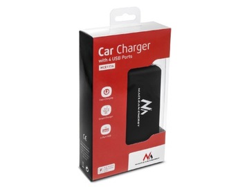 РАСПРЕДЕЛИТЕЛЬ ЗАЖИГАЛКИ ТРОЙНИКА 12-24В 4xUSB 120Вт