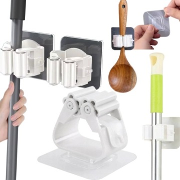 Держатель для швабры Грабли Инструменты Самоклеящийся органайзер