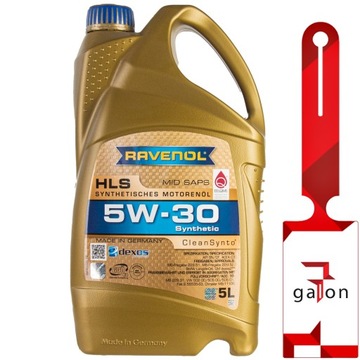 RAVENOL HLS 5W30 CleanSynto 5L - syntetyczny olej silnikowy