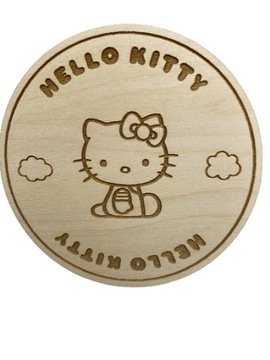 Podkładka podstawka pod kubek dziecko Hello Kitty