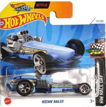 HOT WHEELS ROCKIN' RAILER HW RACE DAY 2024