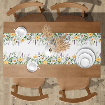 ДОРОЖКА ДЛЯ СТОЛИКА, ГЛАДКИЙ СТОЛ МАТОВЫЙ 40x140 807