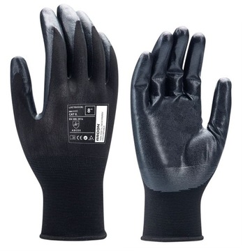 Rękawice Ochronne Cienkie Lite Touch Oil 10/XL