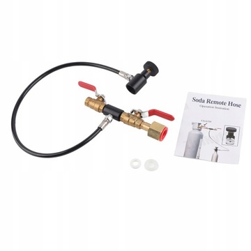 CGA320 24-дюймовая шланговая станция с резервуаром для CO2 для