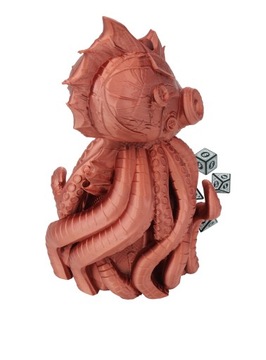 Осьминог в стиле стимпанк - башня для игральных костей - FatesEnd Octopunk Dice Tower DT1