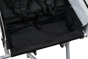 ВЕЛОСИПЕДНЫЙ ПРИЦЕП PRO С ПОДВЕСКОЙ 3в1 + СВЕТОДИОДНОЕ ОСВЕЩЕНИЕ