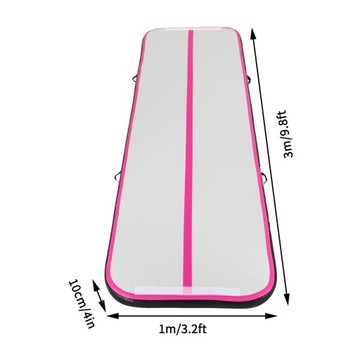 NADMUCHIWANA MATA GIMNASTYCZNA AIR TRACK 3*1M