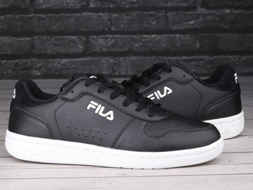 Buty, sneakersy sportowe męskie Fila NETFORCE II X CRT BLACK WHITE