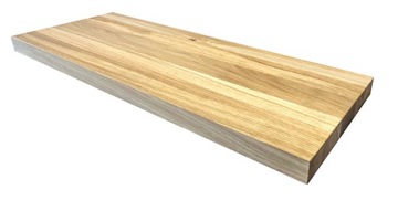 PÓŁKA NABIJANA DĘBOWA 80x20x3cm DĄB OLEJOWANY AB