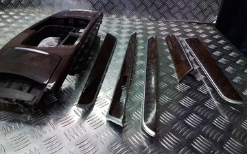 AUDI A6 C6 ДЕКОР ДЕРЕВЯННЫЕ ПОЛОСКИ EUR LIFT