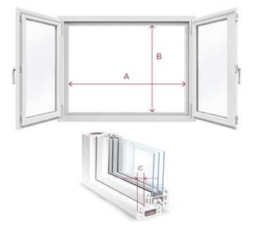 Рамочная москитная сетка на окно - WINCHESTER - ПОЛНОСТЬЮ ПРОЗРАЧНАЯ, готова к измерению