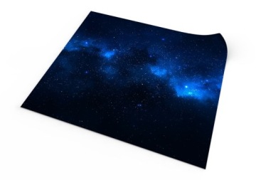 Звездный крейсер Галактика-Голубая туманность 91,5x91,5см