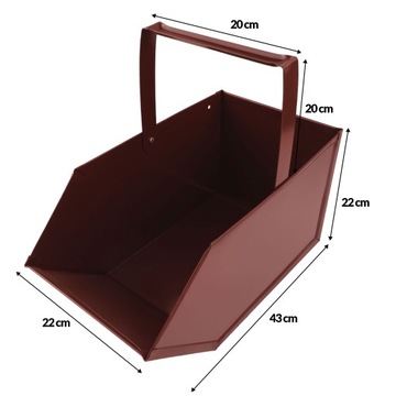WĘGLARKA DUŻA NA DRZEWO WĘGIEL POPIÓŁ BRĄZOWA