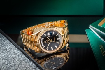 ROLEX DAY-DATE 40 PRESIDENT 228238 DIAMONDS 18K GOLD 40MM/KPL.