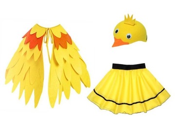 КУРИНАЯ ШЛЯПА, ЖЕЛТЫЙ КУРИНЫЙ НАРЯД