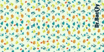 Быстросохнущее полотенце из полигиена DR BACTY PRINT L