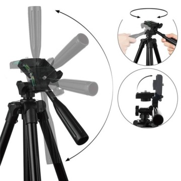 Прочный штатив 4 в 1 Bluetooth Пульт дистанционного управления Держатель телефона Камера Штатив