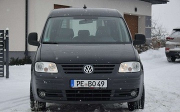 Volkswagen Caddy III Furgon 1.9 TDI 75KM 2010 Volkswagen Caddy 1.9 TDI Navi Klima 5-Osobowy 2 KPL KOL Pdc Sprowadzony, zdjęcie 2