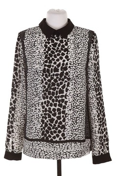 DOROTHY PERKINS BLUZKA KOSZULOWA EXTRA PRINT 40