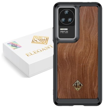 Pouzdro Pro Xiaomi Poco F4 Kryt Luxusní Přírodní Dřevo Originální