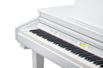 KURZWEIL KAG-100 BIAŁY POŁYSK FORTEPIAN CYFROWY + ŁAWKA | od ręki