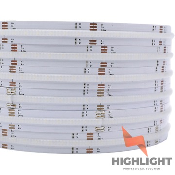 10m Taśma LED COB RGBW Neutralna 24V 16W 896 LED/m