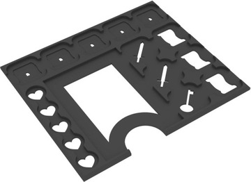 Feldherr: planszetki gracza do Karak (zestaw dla wszystkich graczy)