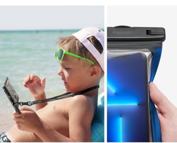 Водонепроницаемый чехол SPIGEN IPX8 ДЛЯ ТЕЛЕФОНА КАЯК ПЛЯЖ БАССЕЙН