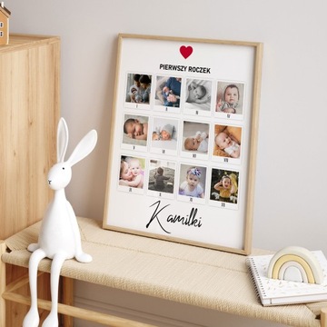 Plakat Urodziny Roczek 30x40 cm vol. 3