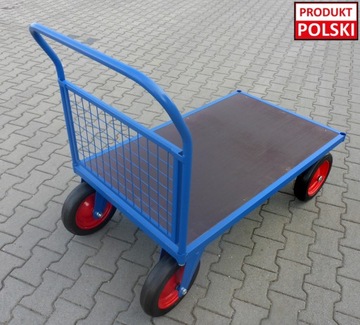 WÓZEK PLATFORMOWY TRANSPORTOWY MAGAZYNOWY PŁYTOWY