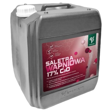 NAWÓZ WAPNIOWY 5L SALETRA WAPNIOWA 17% EKOPLON NIEDOBÓR WAPNIA WAPŃ