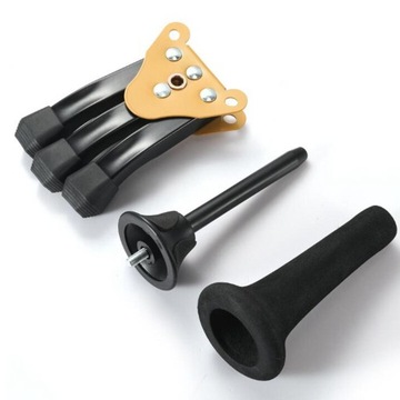 Подставка для кларнета Складной держатель Профессиональная прямая подставка Музыкальная желтая