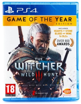Wiedźmin 3 Dziki Gon - Edycja Gry Roku PL (PS4)