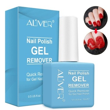 Gel Nail Polish Remover, Professional Gel Remover for Nails, Quick & Easy