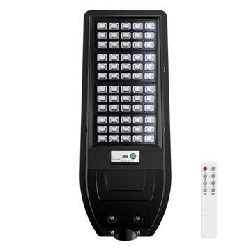 LED Solarna lampa uliczna VIA 150W/15000 mAh 3,2V 6000K IP65 + pilot