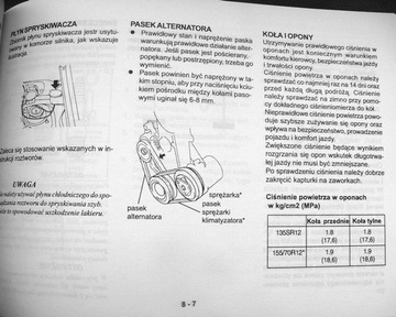 DAEWOO Tico (01.1997) - Instrukcja Obsługi