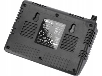 ДВОЙНОЕ ЗАРЯДНОЕ УСТРОЙСТВО YATO ДЛЯ СИСТЕМНЫХ АККУМУЛЯТОРОВ 18В 2.2А YT-828499 АККУМУЛЯТОР