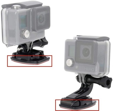 Плоская ИЗОГНУТАЯ наклейка — клейкая наклейка GOPRO