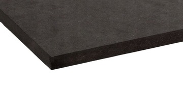 PŁYTA MDF CZARNY CZARNA W MASIE BARWIONA 19mm B2