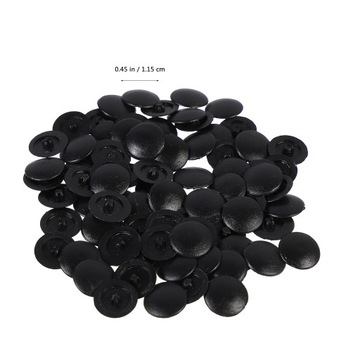 ŚRUBA DEKORACYJNA ZAŚLEPKA NA ŚRUBĘ MEBLOWA OKRĄGŁA ŁEBKA