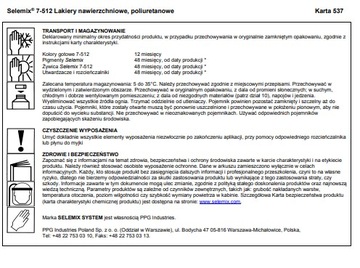 MD008 Polyurethane Selemix 7-512 1L Cherry Lady