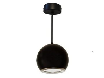 LAMPA WISZĄCA LED POWER 7W CZARNA 4000K-BIAŁA