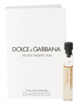 Пробник Dolce&Gabbana Velvet Desert Oud Edp 1.5