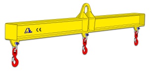 ФИКСИРОВАННАЯ ТРАВЕРСИЯ 4Т 2м БАЛКА поворотные крюки ПРОИЗВОДИТЕЛЬ