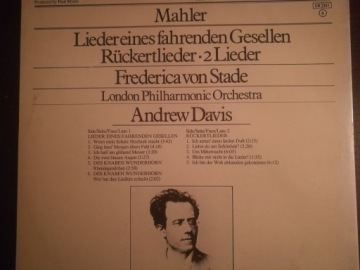 МАЛЕР Лидер ФРЕДЕРИКА ФОН СТАДЕ / А. ДЭВИС