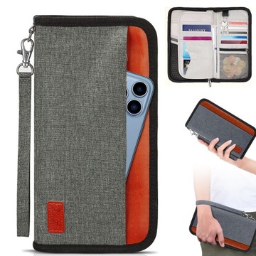 TORBA PASZPORT POSIADACZ PASZPORTU RFID PORTFEL